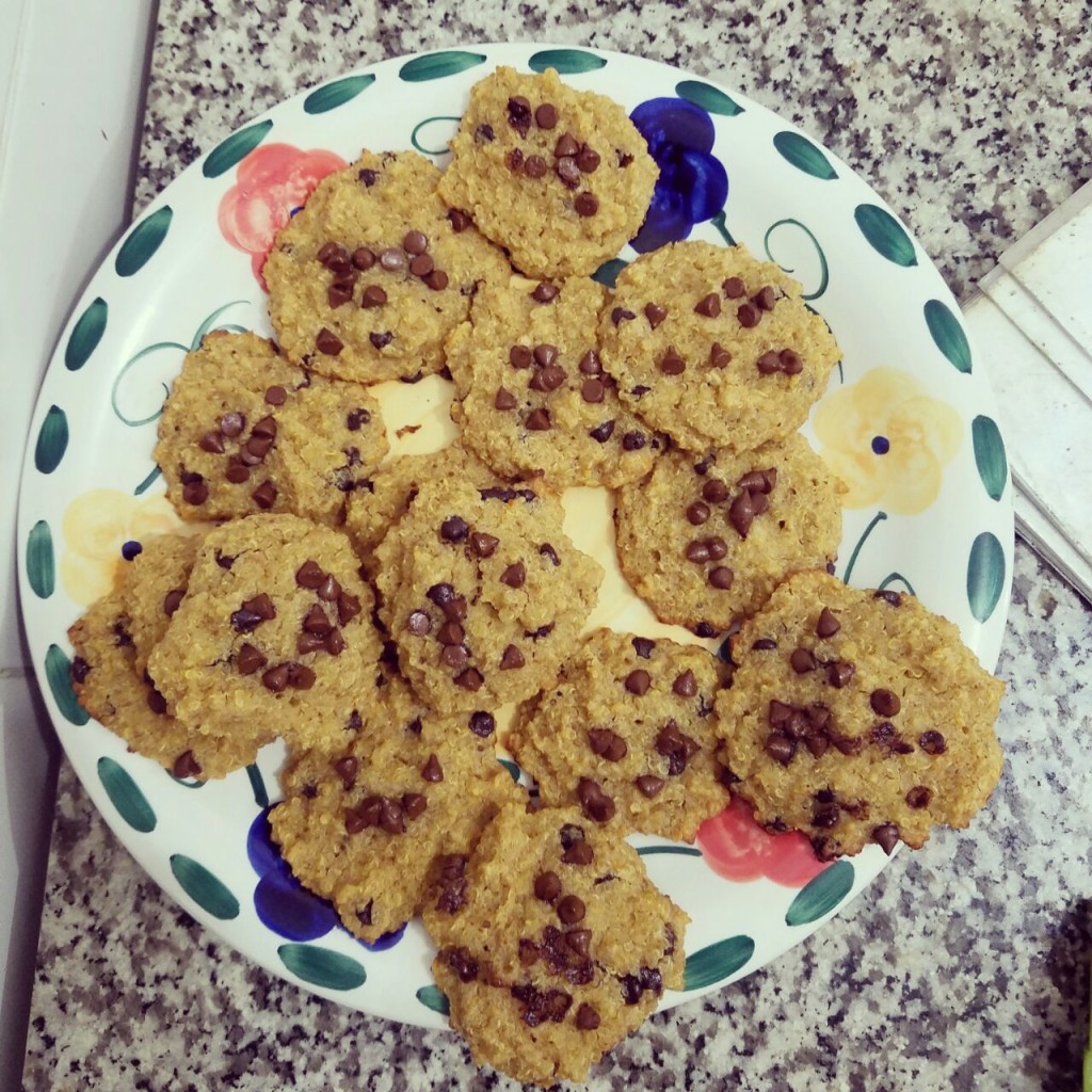 ¿Necesitas una receta rica? Prepara estas Galletas épicas de Quinua con Avena y Chispas de Chocolate