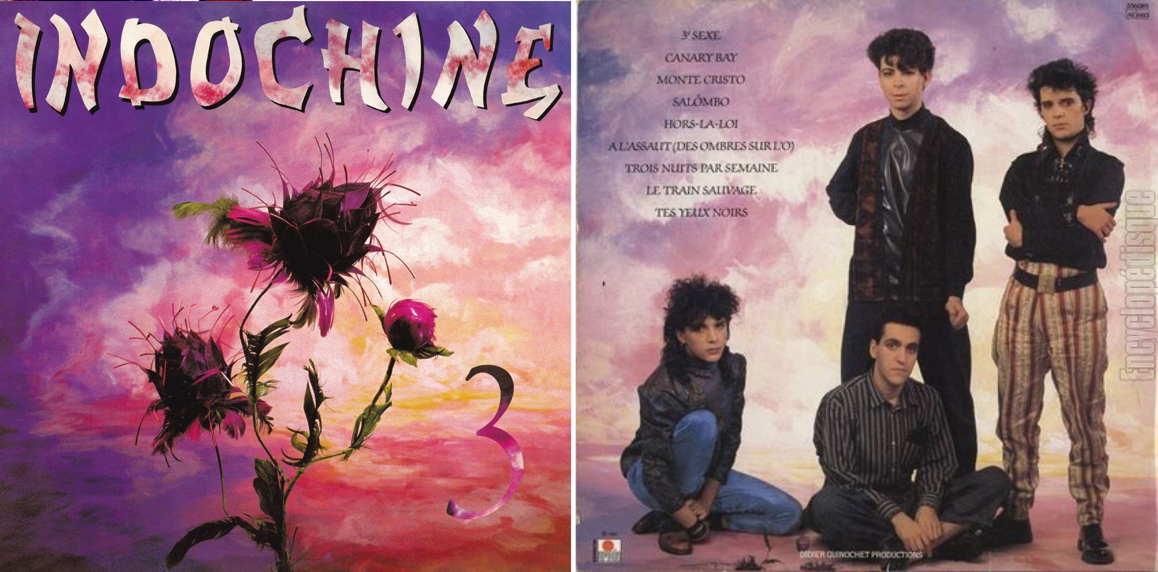 "3", álbum lanzado en 1985.