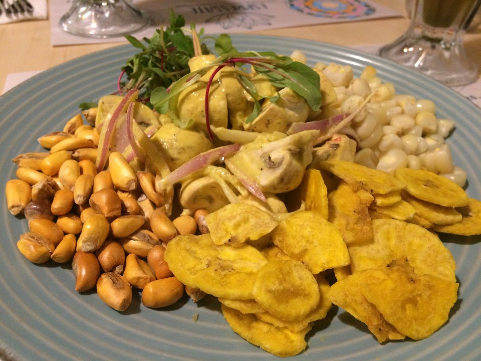 Ceviche de champiñones (Foto: Patty Castañeda)