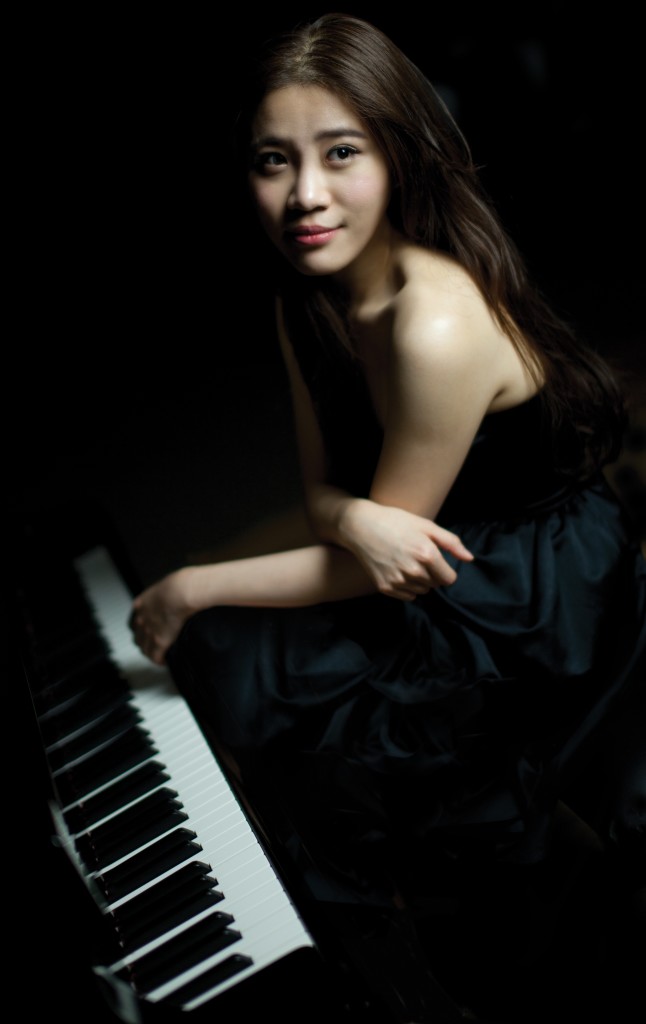 Pianista Zhang Zuo en recital
