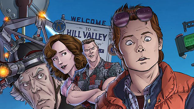 "Volver al futuro" renace en los cómics