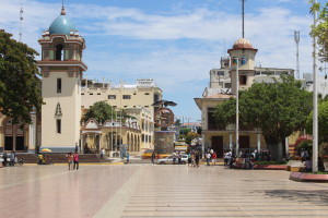 Plaza de Armas de Tumbes.