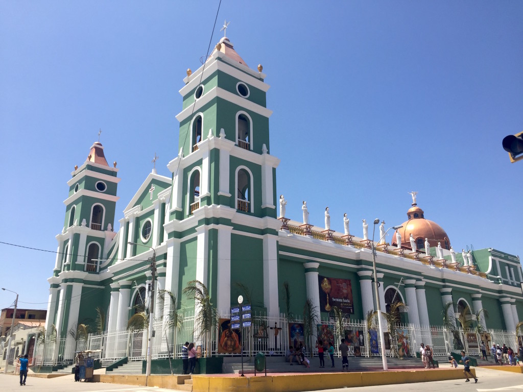 La iglesia de San Juan Bautista de Atacaos fue reconstruida en 1915