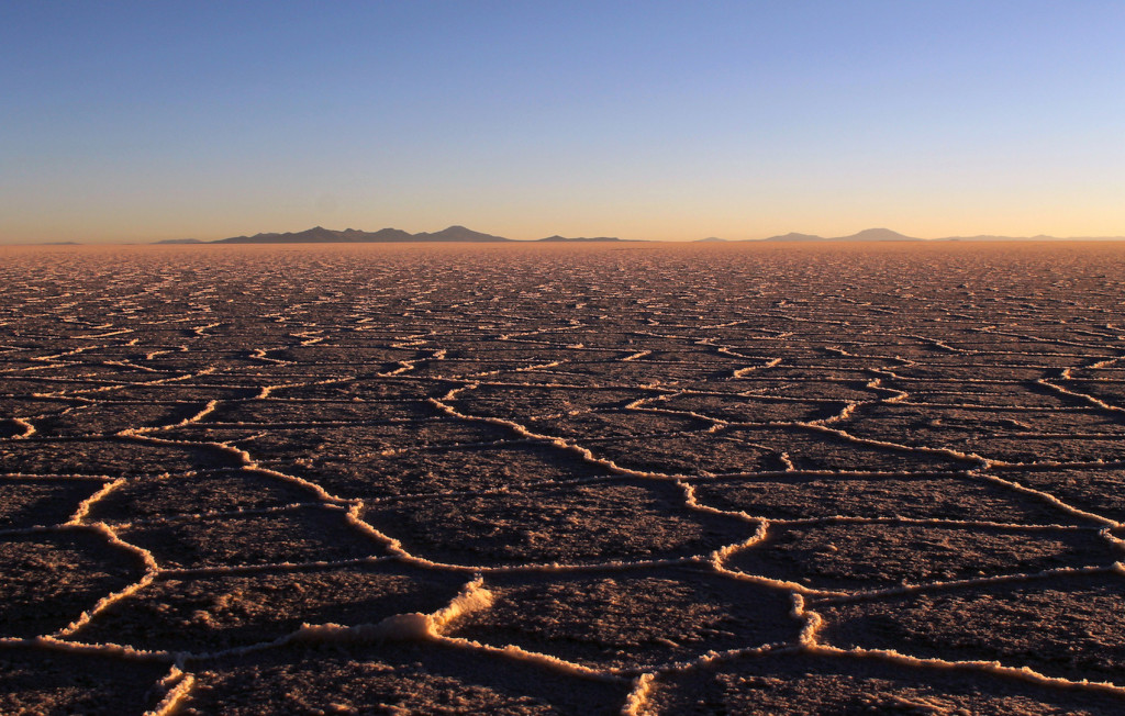 Salar de Uyuni sunset @checklistviajero