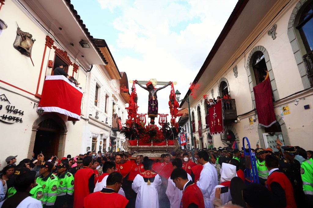 Procesión del Señor de los Temblores, Municipalidad de Cusco