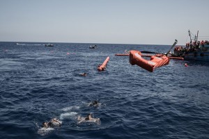 Bourbon Argos Rescue In The  Mediterranean Sea 6th August