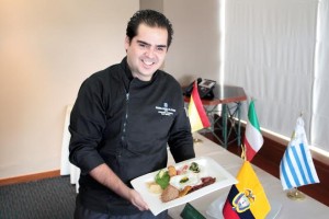 Chef Sebastián Cavenecia y su menú mundialista