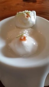 Espuma de pisco sour