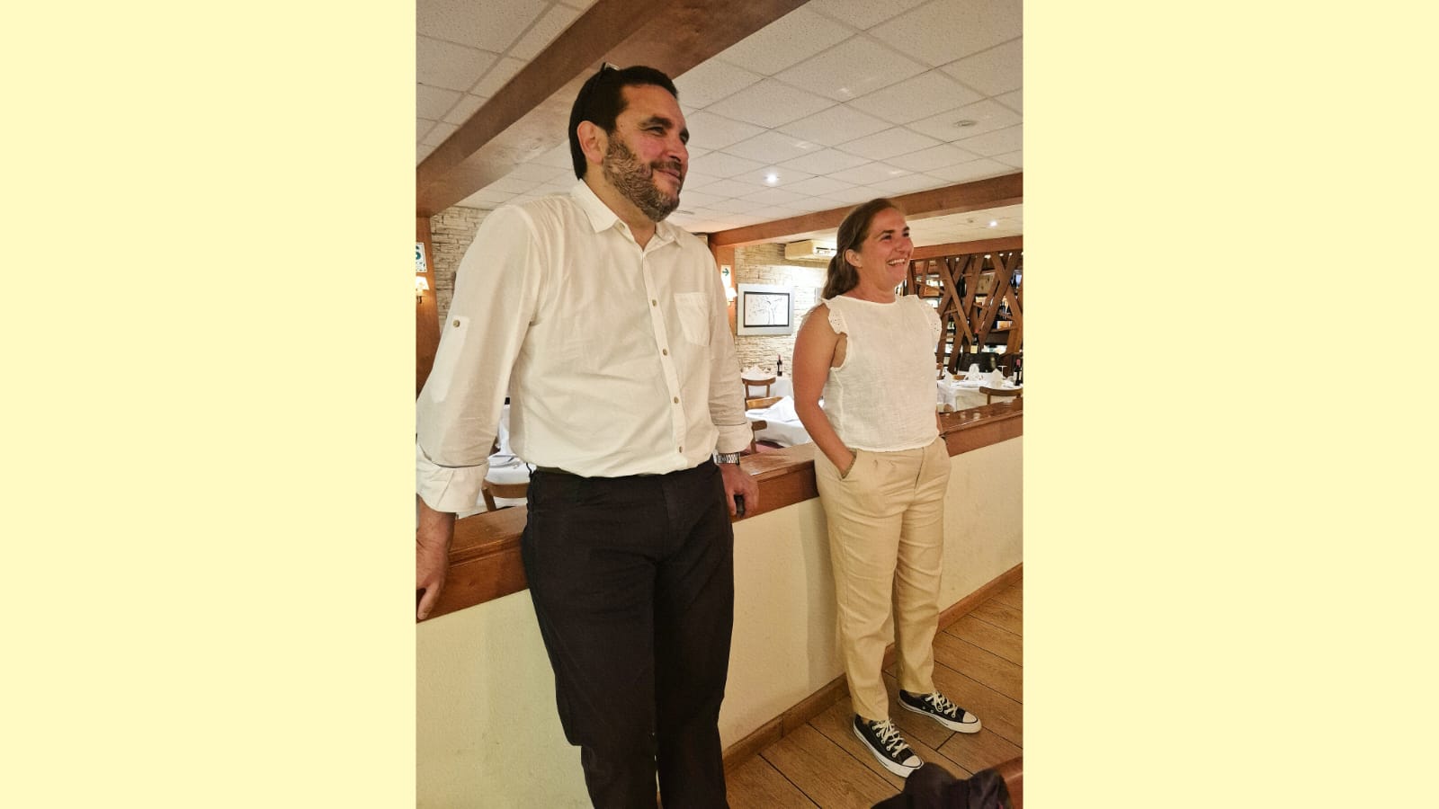 Hugo Samander y Maricruz Antolin