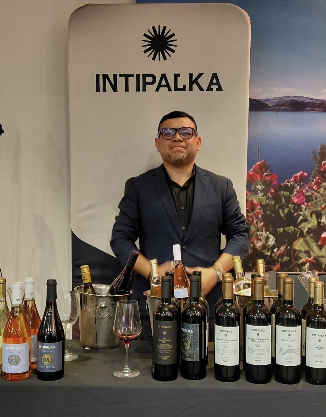 Intipalka Viñas Queirolo José Valle, sommelier corporativo