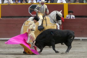 Abellán deja al toro en suerte.