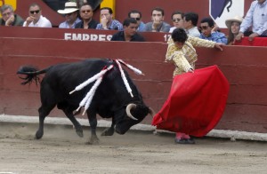 Inicio de faena, inmóvil, agarrado a las tablas