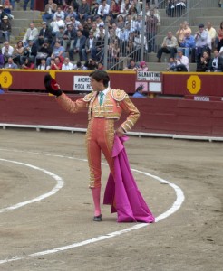 FOTO: JUAN PONCE Andrés Roca Rey, de nuevo en la lucha por ser torero.