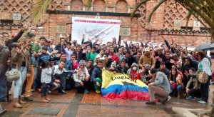 FOTO. FEDERACIÓN TAURINA DE VALLADOLID PERSONAJES DEL AÑO. Novilleros colombianos, en valerosa e indefinida huelga de hambre, a las puertas de la Plaza de Toros Santamaría de Bogotá, en protesta por la arbitraria decisión del alcalde Gustavo Petro; no han dudado en poner en riesgo su salud, en defensa de la libertad para poder expresar y manifestar su cultura.