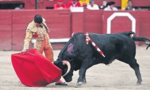 FOTO: JUAN PONCE - ARCHIVO EL COMERCIO TRIUNFADOR. Galdós fue el novillero más destacado en Aguascalientes.