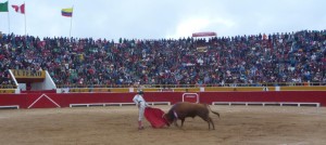 FOTO: PABLO JAVIER GÓMEZ DEBARBIERI BUEN CARTEL. El año pasado, Juan del Álamo, tras triunfar en Madrid varias tardes, cortó orejas en Cutervo.