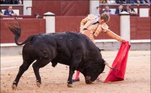 FOTO: PÁG WEB PLAZA DE LAS VENTAS EL PAYO. El torero mexicano pudo haber cortado una oreja en Madrid; pero prolongó en exceso y sin medida su faena y pinchó.