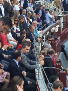 FOTO: RENZO MARIÁTEGUI EL REY EN LOS TOROS. Felipe VI, en su primera corrida como Rey de España.