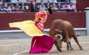 FOTO: PÁG WEB PLAZA DE LAS VENTAS Eugenio de Mora; en gran momento y triunfador sucesivo en Madrid; torero interesante para Lima.