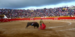 FOTO: PABLO JAVIER GÓMEZ DEBARBIER VALOR. El mostrado por Alfonso de Lima ante el mal lote que sorteó el 30 de junio