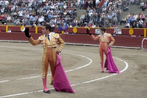 FOTO: JUAN PONCE/ARCHIVO EL COMERCIO EN SU PLAZA. Sería surrealista que a Roca Rey y a Galdós no se les diese en Acho el sitio que otras plazas en el mundo sí les dan.