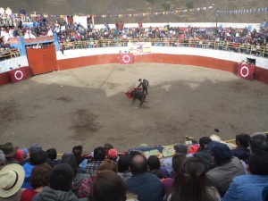 FOTO: PABLO JAVIER GÓMEZ DEBARBIERI DERECHAZO. Faena del peruano Fernando Villavicencio en Ravira.