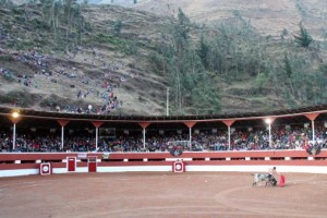 FOTO: PABLO JAVIER GÓMEZ DEBARBIERI NATURAL. Juan carlos Cubas muletea con la zurda al toro indultado de Camponuevo.