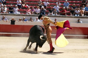 FOTO: JOËL BURAVAND VALOR. Andrés Roca Rey, siempre en busca del triunfo, a como dé lugar.