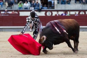 FOTO: PAG WEB PLAZA DE LAS VENTAS GOYESCA. El primer campanazo del año lo dio López Simón el 2 de mayo en Madrid. 