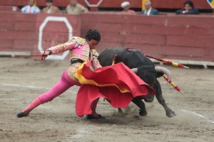 FOTO: JUAN PONCE Joaquín Galdós, 20 años, la otra esperanza del Perú taurino.