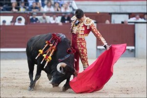 FOTO: PLAZA DE LAS VENTAS Gran natural de José María Manzanares, que el 1 de junio cuajó en Las Ventas de Madrid una gran faena que podría marcar su renacer taurino.