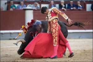 FOTO: PLAZA DE LAS VENTAS Templado trincherazo de JMM.