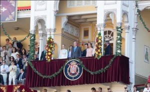 FOTO: PLAZA DE LAS VENTAS El Rey Juan Carlos presidió la Corrida de la Beneficencia ante la reiterada ausencia de su hijo el actual Rey Felipe VI.