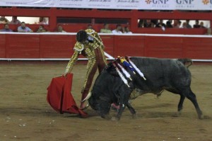 FOTO: PLAZA DE TOROS DE MONTERREY Andrés Roca Rey, el viernes 21, en Monterrey, México.