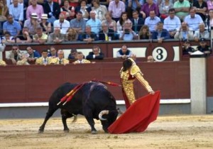 FOTO: PLAZA DE LAS VENTAS Roca Rey no pudo salir en hombros, pero marcó su territorio taurino.