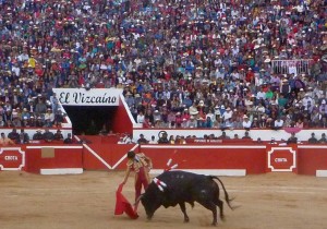 FOTO: PABLO JAVIER GÓMEZ DEBARBIERI Roca Rey, ídolo en Chota; los chotanos, atentos a su faena.