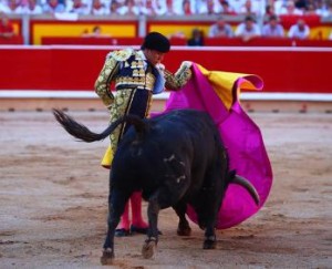 Caleserina de Andrés al tercer toro