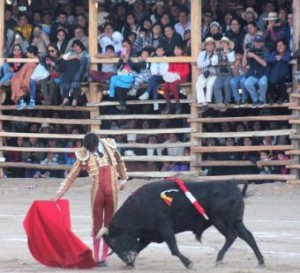 FOTO: JUAN MEDRANO CHAVARRÍA Los shilicos, apiñados en los palcos, disfrutaron con Roca Rey.