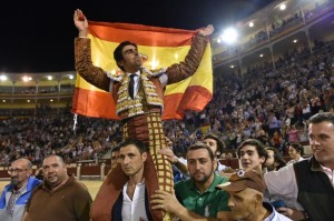 FOTO: CULTORO El sábado 30, Miguel Ángel Perera salió en hombros de Las Ventas.