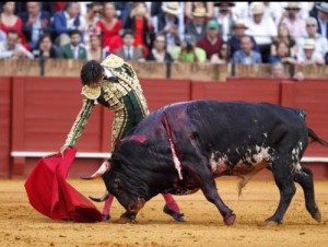 FOTO: PAGÉS MAESTRANZA Andrés, cuatro tardes en Sevilla, plaza que prefiere no ser universal.