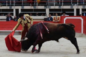 FOTOS: LAURE CRESPY - CULTORO El martes, Galdós cuajó dos faenas muy distintas en Francia.