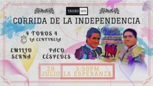 Blog Corrida de la Independencia cartel