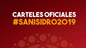 Carteles oficiales San Isidro