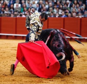 Manzanares aprovechó al máximo al único toro con raza suficiente.