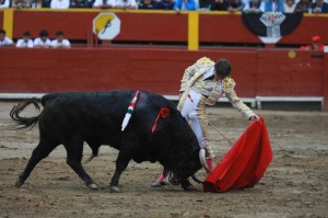 FOTO: JUAN PONCE V. Gilio logró torear estéticamente y dejó una muy buena impresión