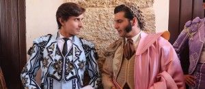 FOTO: GTRES Morante de la Puebla y Andrés Roca antes de la goyesca de Ronda.