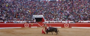 FOTO: P.J.GÓMEZ DEBARBIERI La multitud de aficionados en Chota, observando el toreo de Andrés Roca Rey.