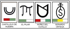 Hierros de las ganaderias