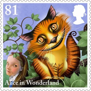 alice-the-cheshire-cat-81p-stamp-400