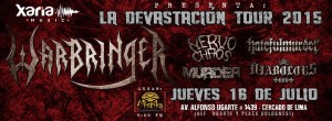 WARBRINGER EN LIMA 2015